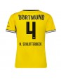 Ženski Nogometna dresi replika Borussia Dortmund Nico Schlotterbeck #4 Domači 2026-27 Kratek rokav Ženski Nogometna dresi replika Borussia Dortmund Nico Schlotterbeck #4 Domači 2026-27 Kratek rokav